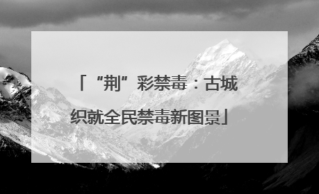 “荆”彩禁毒：古城织就全民禁毒新图景
