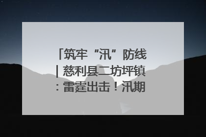 筑牢“汛”防线｜慈利县二坊坪镇：雷霆出击！汛期捕鱼被紧急叫停