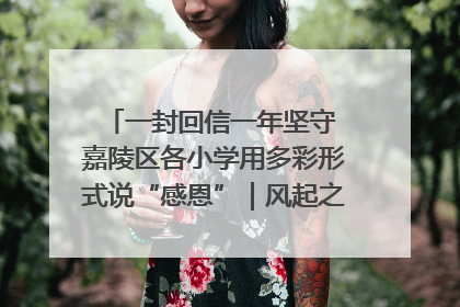 一封回信一年坚守 嘉陵区各小学用多彩形式说“感恩”｜风起之江 扶摇直上