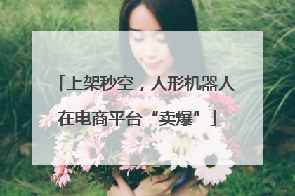 上架秒空，人形机器人在电商平台“卖爆”