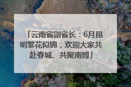 云南省副省长：6月昆明繁花似锦，欢迎大家共赴春城、共聚南博