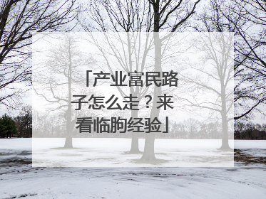 产业富民路子怎么走？来看临朐经验