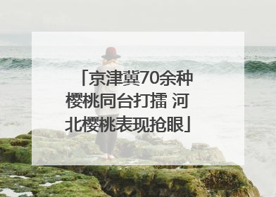 京津冀70余种樱桃同台打擂 河北樱桃表现抢眼