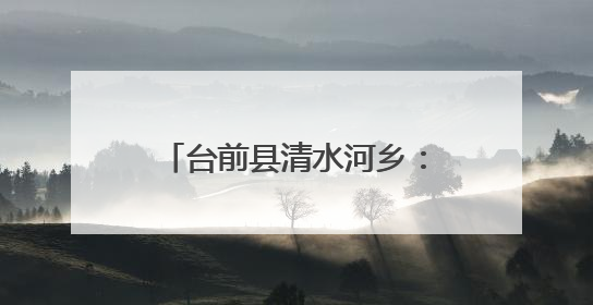 台前县清水河乡：秸秆禁烧护生态 三夏生产保丰收