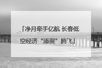 净月牵手亿航 长春低空经济“添翼”腾飞