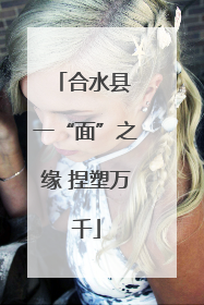 合水县 一“面”之缘 捏塑万千