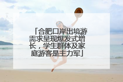 合肥口岸出境游需求呈现爆发式增长，学生群体及家庭游客是主力军
