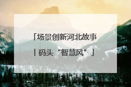 场景创新河北故事丨码头“智慧风”