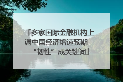 多家国际金融机构上调中国经济增速预期 “韧性”成关键词
