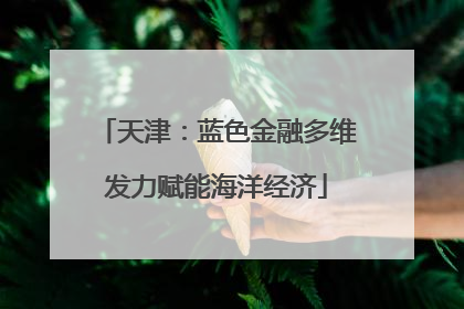 天津：蓝色金融多维发力赋能海洋经济
