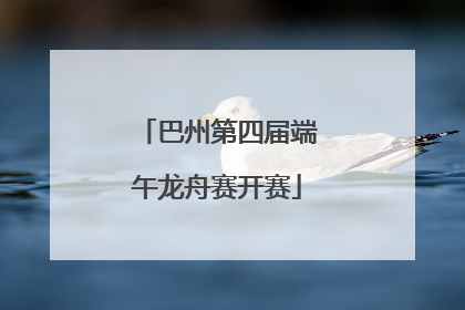 巴州第四届端午龙舟赛开赛