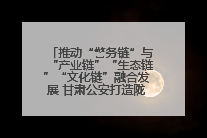 推动“警务链”与“产业链”“生态链”“文化链”融合发展 甘肃公安打造陇原旅游警务品牌