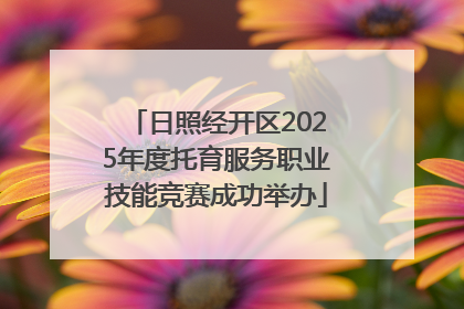 日照经开区2025年度托育服务职业技能竞赛成功举办