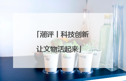潮评丨科技创新让文物活起来