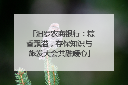 汨罗农商银行：粽香飘溢，存保知识与旅发大会共融暖心