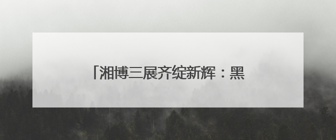 湘博三展齐绽新辉：黑科技激活石之魂，翰墨金影共谱文化遗产日华章