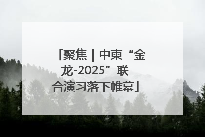 聚焦｜中柬“金龙-2025”联合演习落下帷幕