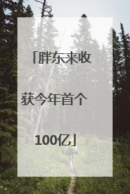 胖东来收获今年首个100亿