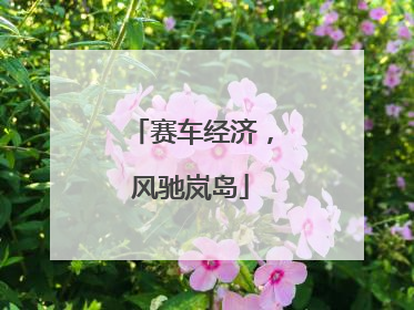 赛车经济，风驰岚岛