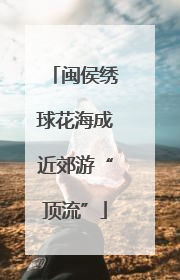 闽侯绣球花海成近郊游“顶流”