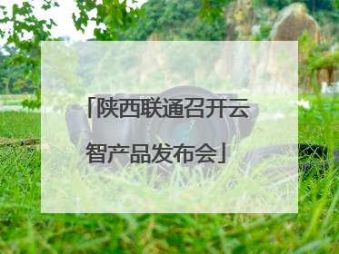 陕西联通召开云智产品发布会