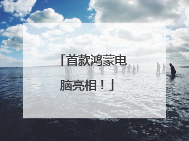 首款鸿蒙电脑亮相！