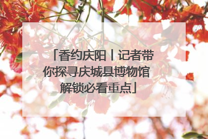 香约庆阳丨记者带你探寻庆城县博物馆 解锁必看重点