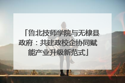 鲁北技师学院与无棣县政府：共建政校企协同赋能产业升级新范式