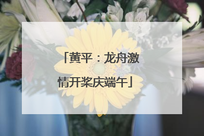 黄平：龙舟激情开桨庆端午