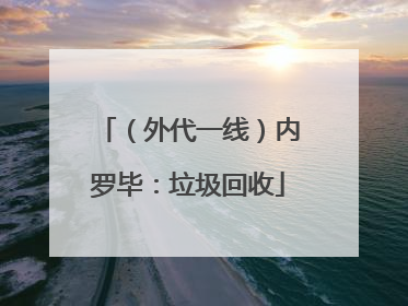 （外代一线）内罗毕：垃圾回收